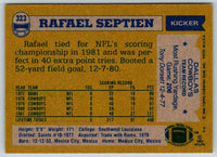 1982 Topps Rafael Septien #323