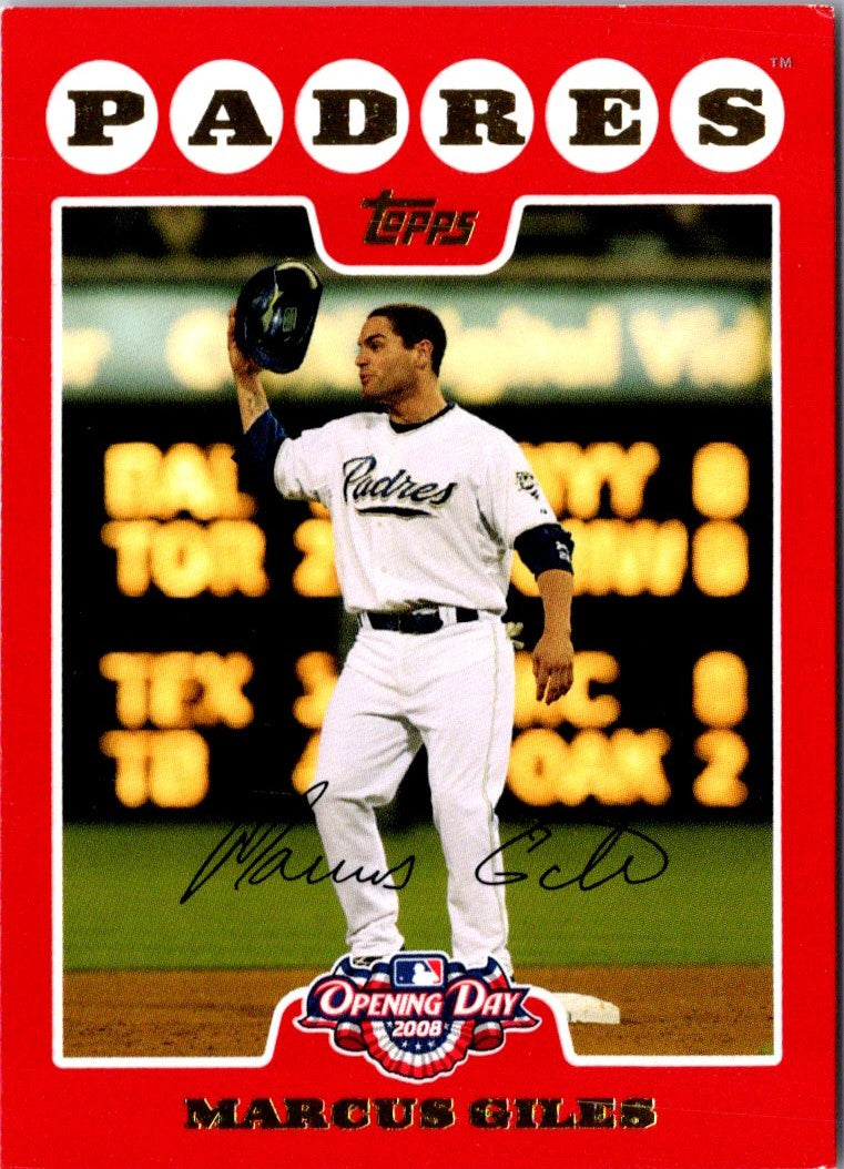 2008 Topps Opening Day Marcus Giles