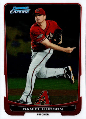2012 Bowman Chrome Daniel Hudson #12