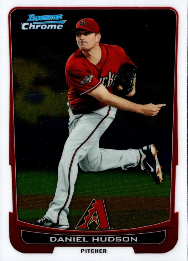 2012 Bowman Chrome Daniel Hudson #12