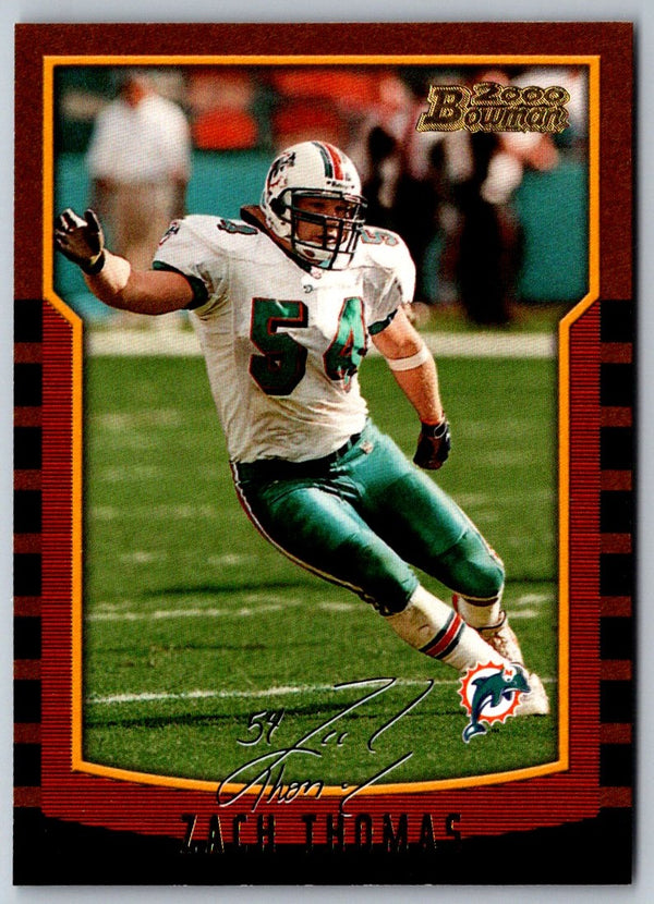 2000 Bowman Zach Thomas #134