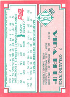 1989 Topps Senior League Vida Blue #48