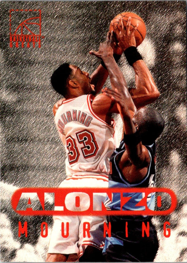 1996 Score Board Rookies Alonzo Mourning #98