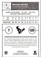 2016 Panini Classics Brian Hoyer #15