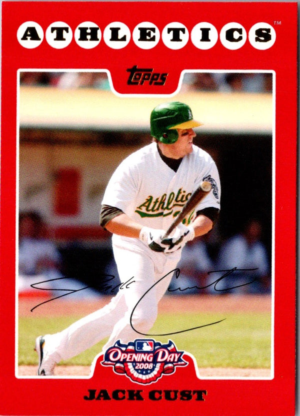 2008 Topps Opening Day Jack Cust #41