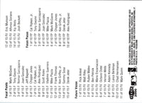 2000 Fleer Focus Checklists Checklist Checklist 2 #NNO