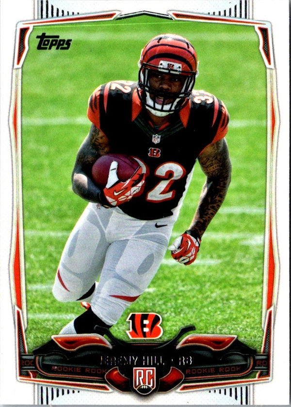 2014 Topps Jeremy Hill #371 /59