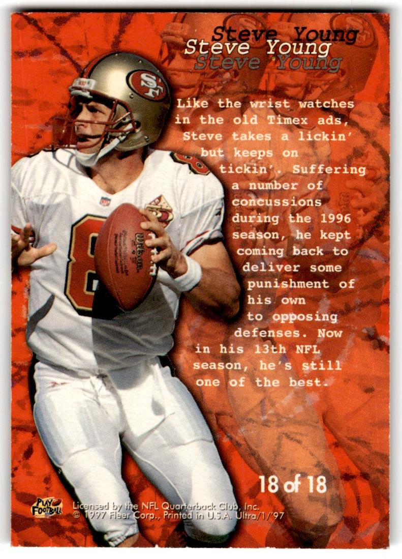 1997 Ultra Blitzkrieg Steve Young