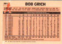 1983 O-Pee-Chee Bobby Grich #381