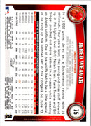 2011 Topps Jered Weaver