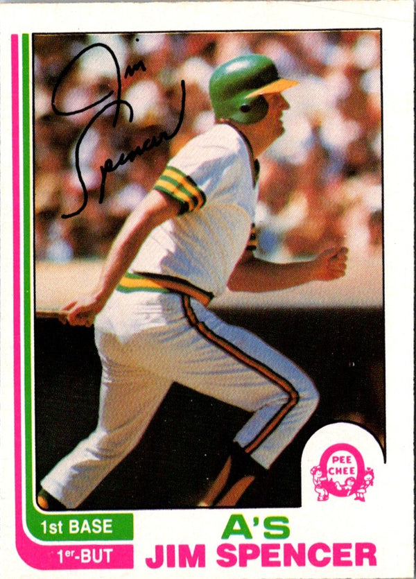 1982 O-Pee-Chee Jim Spencer #88