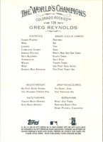 2008 Topps Allen & Ginter Greg Reynolds #139 Rookie