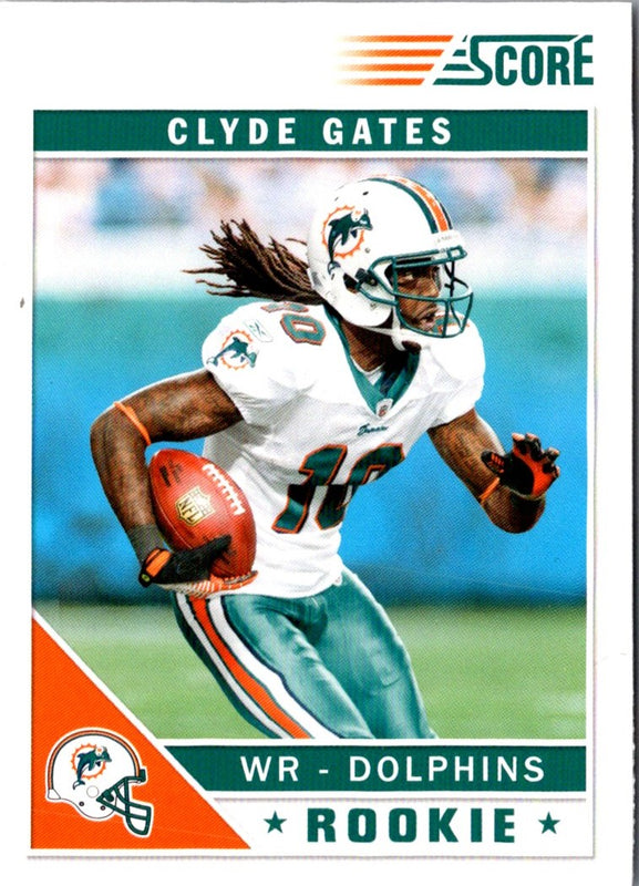 2011 Score Clyde Gates #334