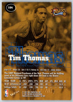 1997 SkyBox Premium Tim Thomas #104 Rookie