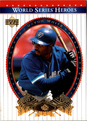2002 Upper Deck World Series Heroes Devon White #10