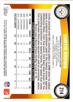 2011 Topps Curtis Brown #214 Rookie