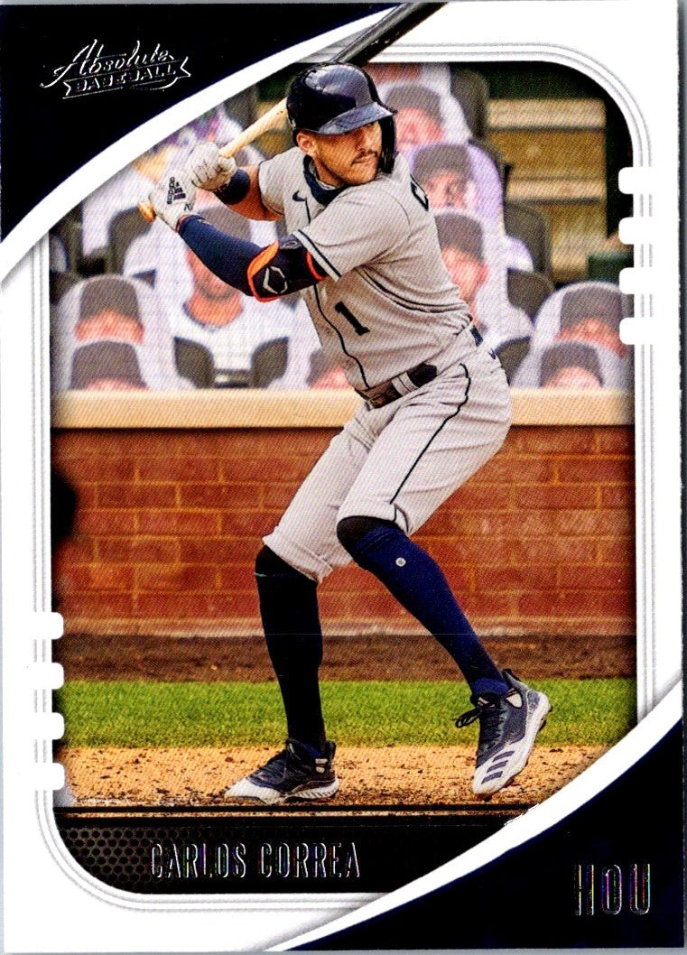 2021 Panini Absolute Carlos Correa