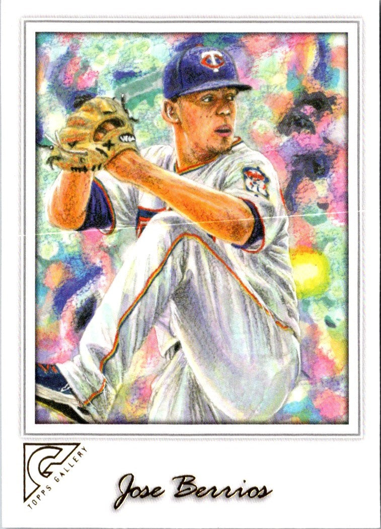 2017 Topps Gallery Jose Berrios