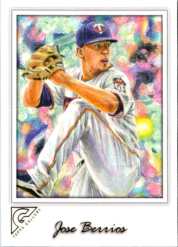 2017 Topps Gallery Jose Berrios #4