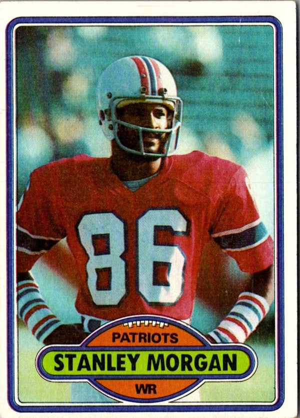 1980 Topps Stanley Morgan #491