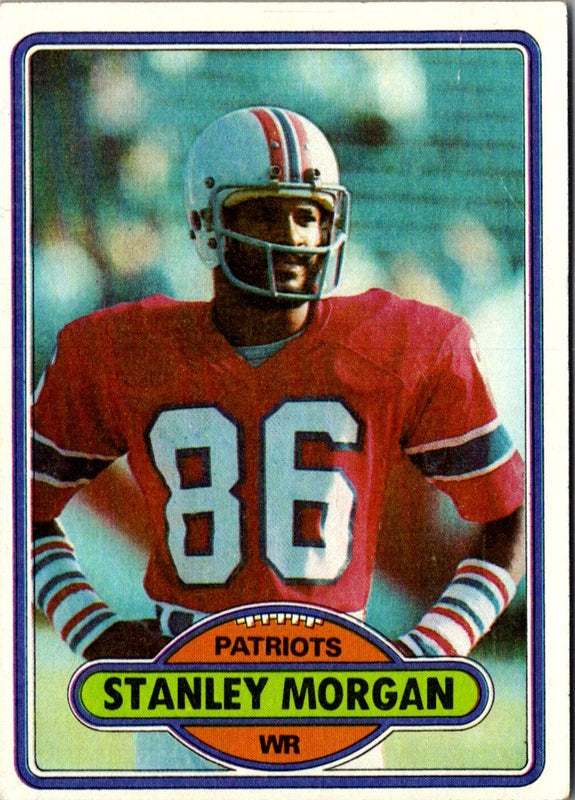 1980 Topps Stanley Morgan #491