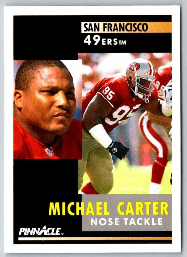 1991 Pinnacle Michael Carter #115