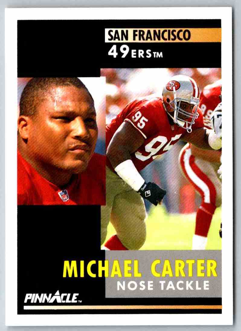 1991 Pinnacle Michael Carter