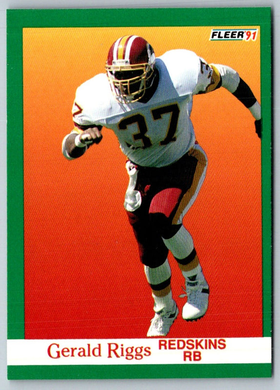 1991 Fleer Gerald Riggs #392