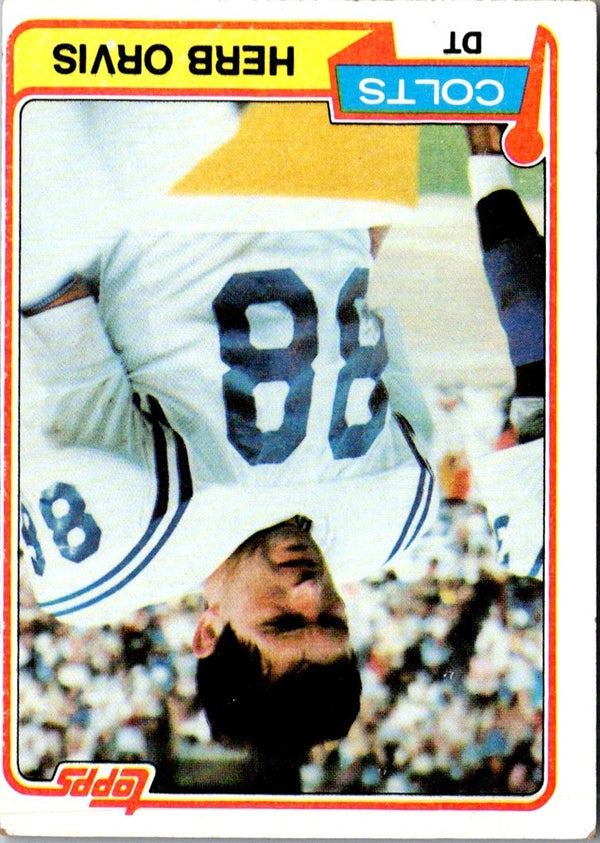 1981 Topps Herb Orvis #508