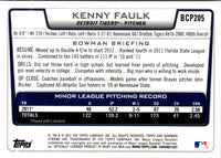 2012 Bowman Chrome Prospects Kenny Faulk #BCP205