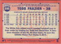 2016 Topps Archives Todd Frazier #295