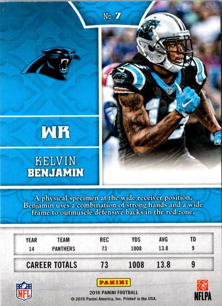 2016 Panini Kelvin Benjamin