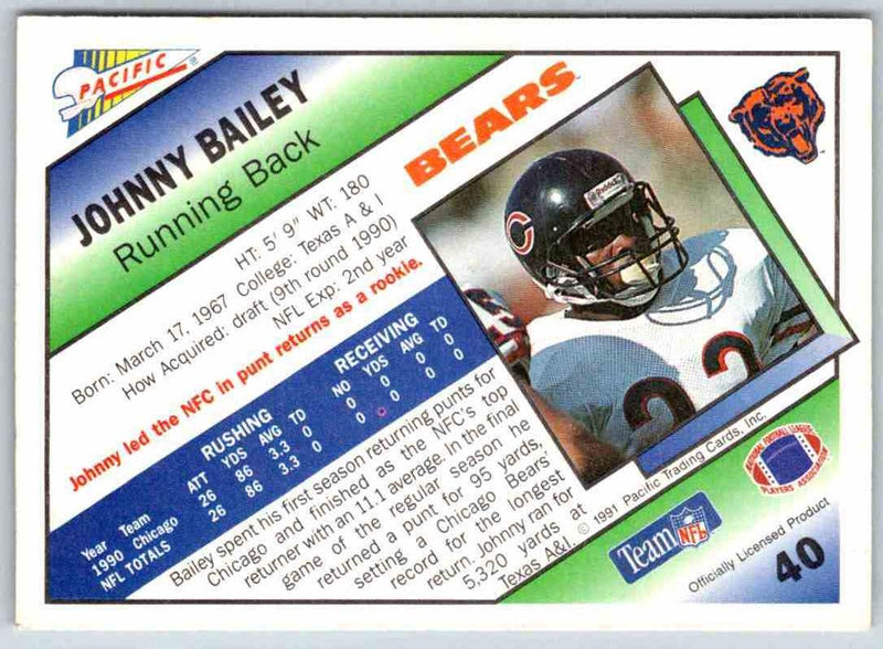 1998 Pacific Johnny Bailey