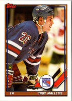 1991 Topps Troy Mallette #474