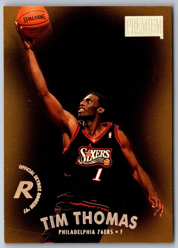 1997 SkyBox Premium Tim Thomas #104 Rookie