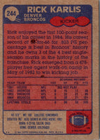 1985 Topps Rick Karlis #244