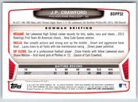 2014 Bowman J.P. Crawford #BDPP32