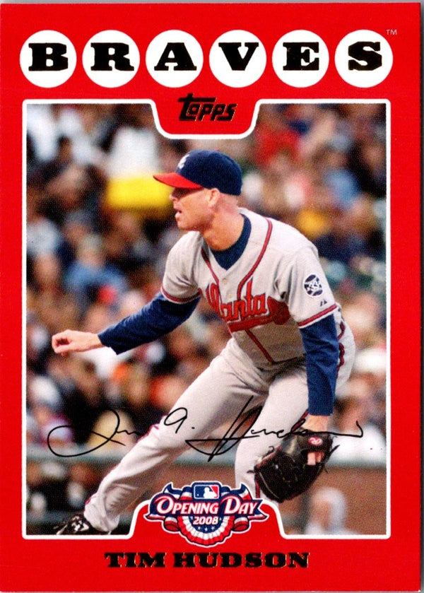 2008 Topps Opening Day Tim Hudson #57