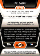 2012 Bowman Platinum Prospects Joe Panik