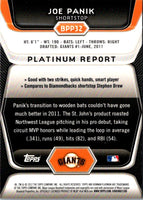 2012 Bowman Platinum Prospects Joe Panik #BPP32