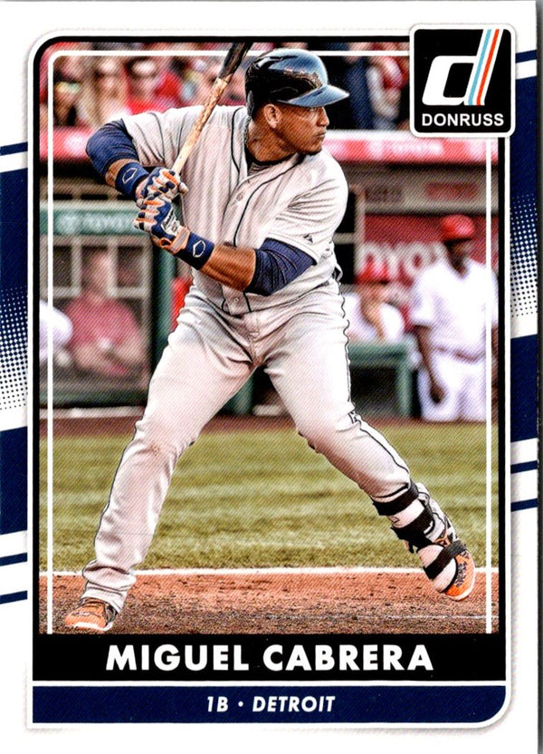 2016 Donruss Miguel Cabrera #67