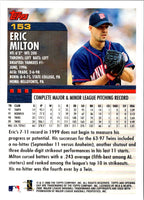 2000 Topps Opening Day Eric Milton #153