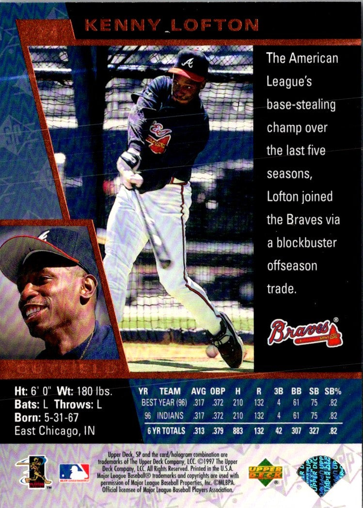 1997 SP Kenny Lofton