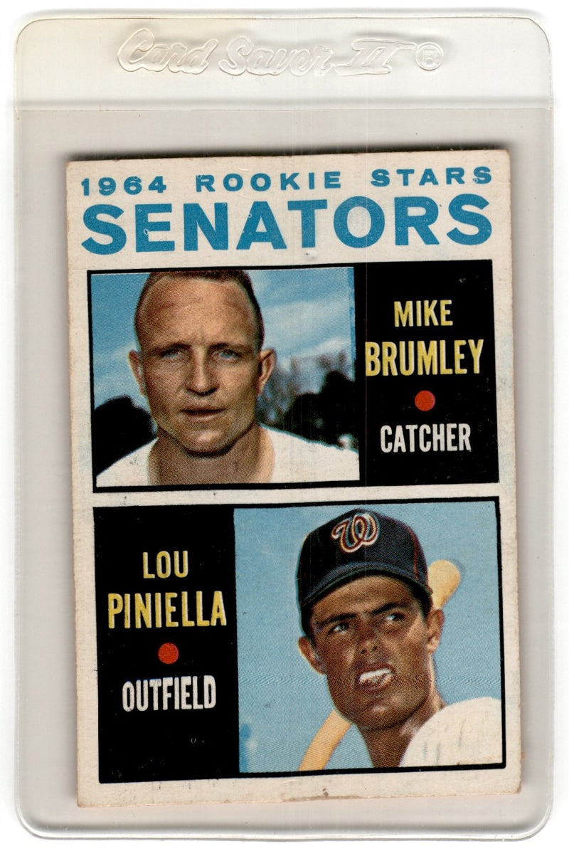 1964 Topps Mike Brumley/Lou Piniella