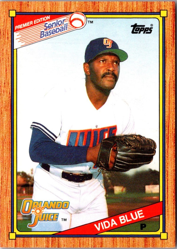 1989 Topps Senior League Vida Blue #48