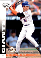 2002 Leaf Tsuyoshi Shinjo #127