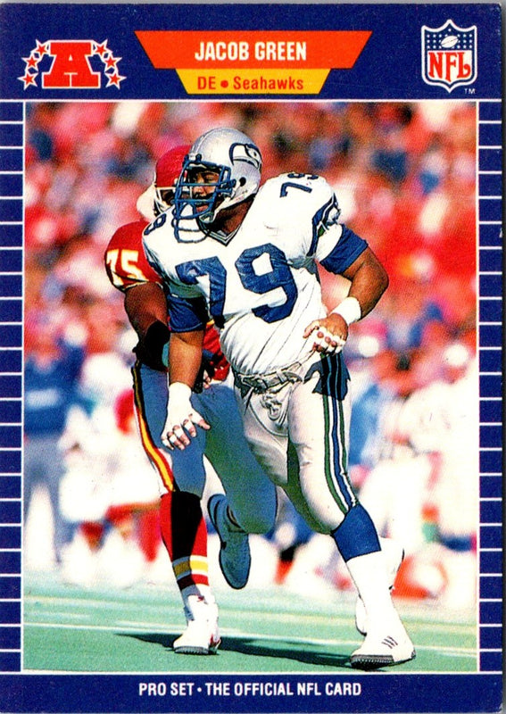 1989 Pro Set Jacob Green #393