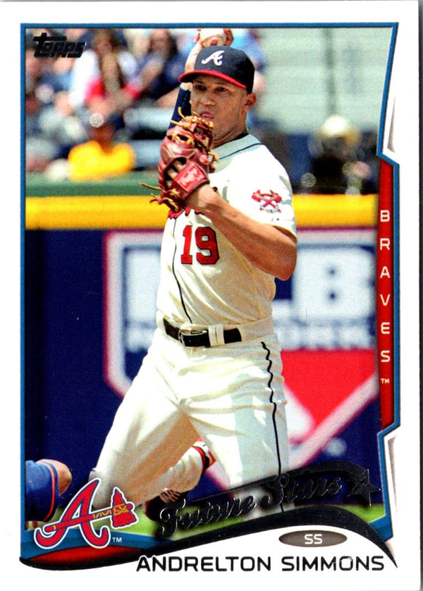 2014 Topps Andrelton Simmons #283B