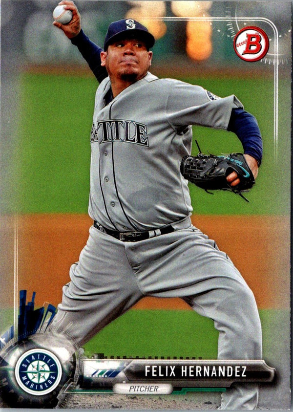 2017 Bowman Felix Hernandez #70