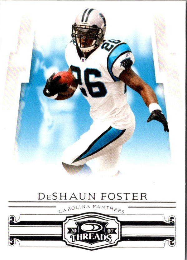 2007 Donruss Threads DeShaun Foster #66